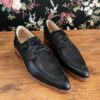 Mocasín Pola en escama negro • a pedido