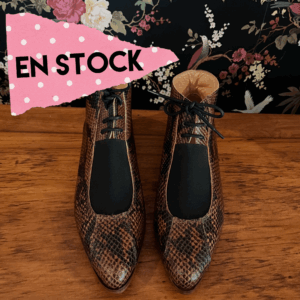 Botín Delfina cobra chocolate