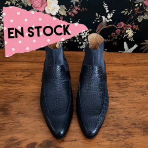 Botín Lia coco y reno azul