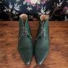 Botin Emilia coco verde • A pedido
