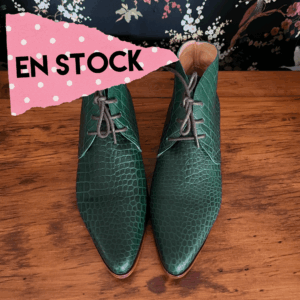 Botin Emilia coco verde