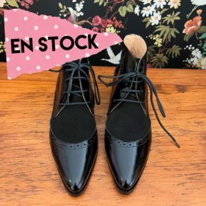 Botín Luisa en richato y reno negro